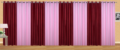Ville Style 214 cm (7 ft) Polyester Door Curtain (Pack Of 8)(Solid, Maroon, Pink)
Ville Style 214 cm (7 ft) Polyester Door Curtain (Pack Of 8)(Solid, Maroon, Pink)
