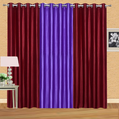 Excel Bazaar 214 cm (7 ft) Polycotton Door Curtain (Pack Of 3)(Plain, Maroon-Purple)
Excel Bazaar 214 cm (7 ft) Polycotton Door Curtain (Pack Of 3)(Plain, Maroon-Purple)