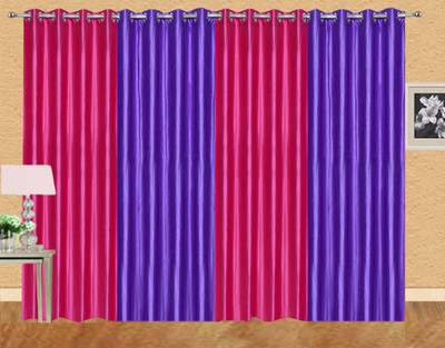 Ville Style 214 cm (7 ft) Polyester Door Curtain (Pack Of 4)(Solid, Pink, Purple)
Ville Style 214 cm (7 ft) Polyester Door Curtain (Pack Of 4)(Solid, Pink, Purple)