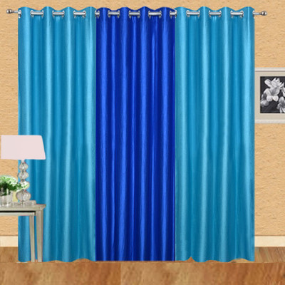 Excel Bazaar 275 cm (9 ft) Polyester Long Door Curtain (Pack Of 3)(Solid, Aqua, Royal Blue)
Excel Bazaar 275 cm (9 ft) Polyester Long Door Curtain (Pack Of 3)(Solid, Aqua, Royal Blue)