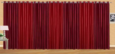 Ville Style 275 cm (9 ft) Polyester Long Door Curtain (Pack Of 7)(Solid, Maroon, Red)
Ville Style 275 cm (9 ft) Polyester Long Door Curtain (Pack Of 7)(Solid, Maroon, Red)