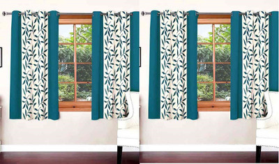 Zesture 150 cm (5 ft) Polyester Window Curtain (Pack Of 4)(Floral, Multicolor)
Zesture 150 cm (5 ft) Polyester Window Curtain (Pack Of 4)(Floral, Multicolor)