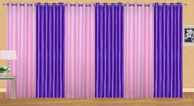 Ville Style 153 cm (5 ft) Polyester Window Curtain (Pack Of 6)(Solid, Pink, Blue), Blue;pink
Ville Style 153 cm (5 ft) Polyester Window Curtain (Pack Of 6)(Solid, Pink, Blue), Blue;pink