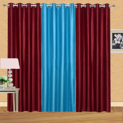 Excel Bazaar 275 cm (9 ft) Polyester Long Door Curtain (Pack Of 3)(Solid, Maroon, Aqua)
Excel Bazaar 275 cm (9 ft) Polyester Long Door Curtain (Pack Of 3)(Solid, Maroon, Aqua)