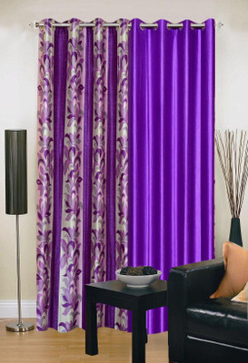 Ville Style 275 cm (9 ft) Polyester Long Door Curtain (Pack Of 2)(Abstract, Purple)
Ville Style 275 cm (9 ft) Polyester Long Door Curtain (Pack Of 2)(Abstract, Purple)