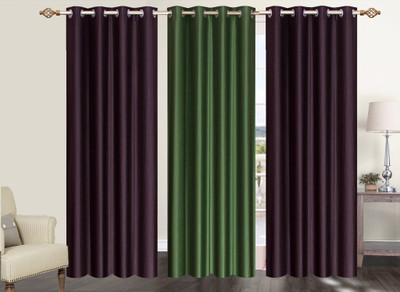 Furnishing Zone 152 cm (5 ft) Polyester Window Curtain (Pack Of 3)(Plain, Brown, Green)
Furnishing Zone 152 cm (5 ft) Polyester Window Curtain (Pack Of 3)(Plain, Brown, Green)