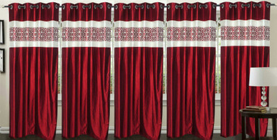 Stella Creations 275 cm (9 ft) Polyester Long Door Curtain (Pack Of 5)(Printed, Maroon)
Stella Creations 275 cm (9 ft) Polyester Long Door Curtain (Pack Of 5)(Printed, Maroon)