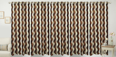 Ville Style 275 cm (9 ft) Polyester Long Door Curtain (Pack Of 5)(Abstract, Brown)
Ville Style 275 cm (9 ft) Polyester Long Door Curtain (Pack Of 5)(Abstract, Brown)