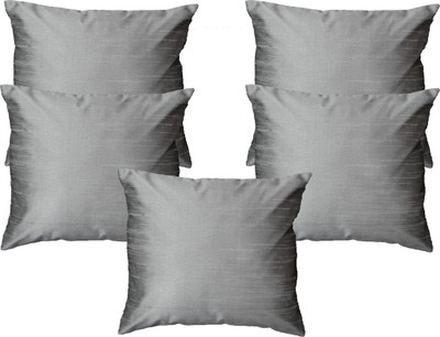 HOME SHINE Plain Cushions Cover(Pack of 5, 30 cm*30 cm, Silver)
HOME SHINE Plain Cushions Cover(Pack of 5, 30 cm*30 cm, Silver)