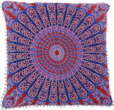 Trade Star Printed Cushions & Pillows Cover(66 cm*66 cm, Multicolor)