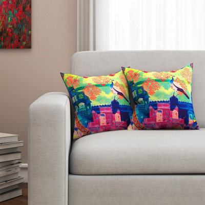 SEJ by Nisha Gupta Abstract Cushions Cover(Pack of 2, 40.64 cm*40.64 cm, Multicolor)
SEJ by Nisha Gupta Abstract Cushions Cover(Pack of 2, 40.64 cm*40.64 cm, Multicolor)