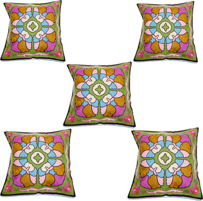 Koncepts Embroidered Cushions & Pillows Cover(Pack of 5, 42 cm*42 cm, Multicolor)
Koncepts Embroidered Cushions & Pillows Cover(Pack of 5, 42 cm*42 cm, Multicolor)