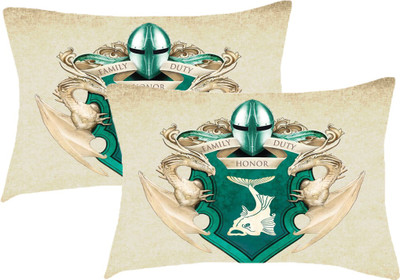 Sleep Nature's Printed Pillows Cover(Pack of 2, 68.58 cm*45.72 cm, Multicolor)
