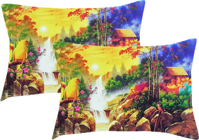 Sleep Nature's Printed Pillows Cover(Pack of 2, 68.58 cm*45.72 cm, Multicolor)
Sleep Nature's Printed Pillows Cover(Pack of 2, 68.58 cm*45.72 cm, Multicolor)