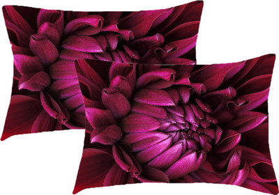 Sleep Nature's Printed Pillows Cover(Pack of 2, 68.58 cm*45.72 cm, Multicolor)