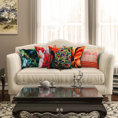 SEJ by Nisha Gupta Abstract Cushions Cover(Pack of 5, 40.64 cm*40.64 cm, Multicolor)
SEJ by Nisha Gupta Abstract Cushions Cover(Pack of 5, 40.64 cm*40.64 cm, Multicolor)