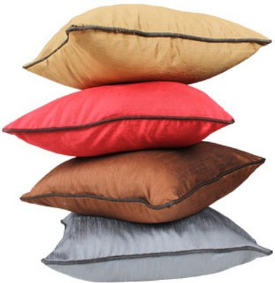 Threadmx Plain Cushions & Pillows Cover(Pack of 4, 40 cm*40 cm, Gold, Red, Brown, Grey), Brown;gold;grey;red
Threadmx Plain Cushions & Pillows Cover(Pack of 4, 40 cm*40 cm, Gold, Red, Brown, Grey), Brown;gold;grey;red