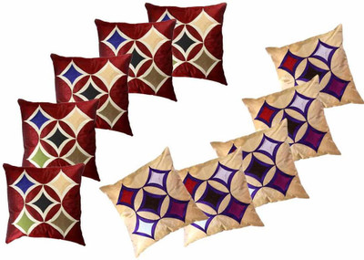 BELIVE-ME Geometric Cushions Cover(Pack of 10, 40 cm*40 cm, Maroon, Beige), Beige;maroon
BELIVE-ME Geometric Cushions Cover(Pack of 10, 40 cm*40 cm, Maroon, Beige), Beige;maroon