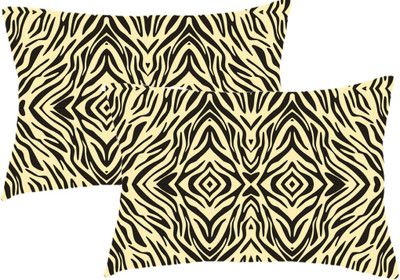 Sleep Nature's Printed Pillows Cover(Pack of 2, 68.58 cm*45.72 cm, Multicolor)