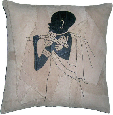 ChicAntique Printed Cushions Cover(40 cm*40 cm, Beige)