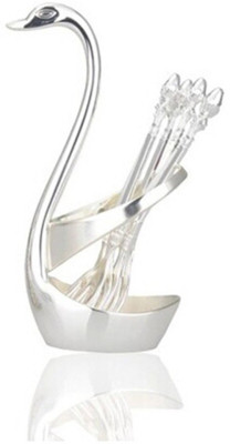 Blue Birds Silver Plated Cutlery Set(Pack of 7)