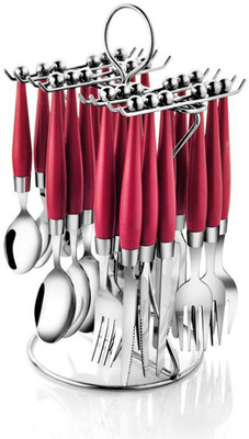 POGO Orbit Stainless Steel Cutlery Set(Pack of 25)