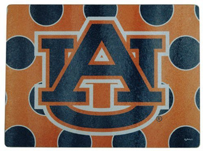 Game Day Outfitters Ncaa Auburn Tigers Cutting Board With Polka Dots And Team Logo
Game Day Outfitters Ncaa Auburn Tigers Cutting Board With Polka Dots And Team Logo