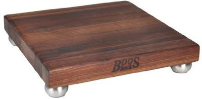 John Boos 12 By 12 By 1.5Inch Walnut Edge Grain Cutting Board With Stainless Steel Feet
John Boos 12 By 12 By 1.5Inch Walnut Edge Grain Cutting Board With Stainless Steel Feet