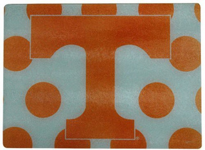 Game Day Outfitters Ncaa Tennessee Volunteers Cutting Board With Polka Dots And Team Logo
Game Day Outfitters Ncaa Tennessee Volunteers Cutting Board With Polka Dots And Team Logo
