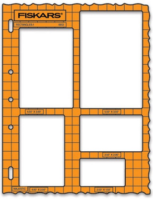 FISKARS F4853 Cutting Mat(1 cm x 22 cm)