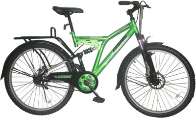 COSMIC POWER-SS MTB BICYCLE GREEN 26 T Mountain Cycle(Single Speed, Green)