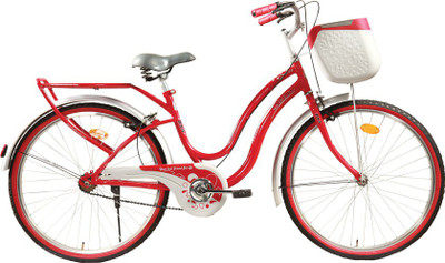 BSA Lady Bird Dazz 26 S/S Red&Silver 26 T Girls Cycle/Womens Cycle(Single Speed, Red)
BSA Lady Bird Dazz 26 S/S Red&Silver 26 T Girls Cycle/Womens Cycle(Single Speed, Red)