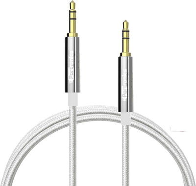 Portronics Konnect AUX Cable(Silver)