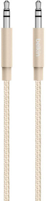 Belkin Mixit Up Male to Male AUX Cable(Gold)