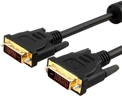 TechGear 15M Dvi Cable Dual Link Dvi D Lead 24 1 25 Pin Monitor Laptop DVI Cable(Compatible with TV, Black)
TechGear 15M Dvi Cable Dual Link Dvi D Lead 24 1 25 Pin Monitor Laptop DVI Cable(Compatible with TV, Black)