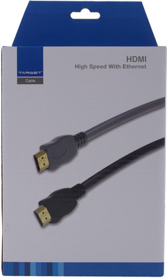 Target HDMI Cable 1.8 meters (TC018HD) HDMI Cable(Compatible with Mobile, Laptop, Tablet, Mp3, Gaming Device, Black)
Target HDMI Cable 1.8 meters (TC018HD) HDMI Cable(Compatible with Mobile, Laptop, Tablet, Mp3, Gaming Device, Black)