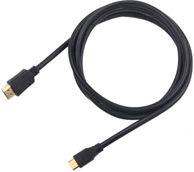 Microware HDMI-MINI-M/M-1.8M-High Speed (Black Gold) HDMI Cable(Compatible with Mobile, Laptop, Tablet, Mp3, Gaming Device, Black)
Microware HDMI-MINI-M/M-1.8M-High Speed (Black Gold) HDMI Cable(Compatible with Mobile, Laptop, Tablet, Mp3, Gaming Device, Black)