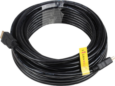 Signaweld High Quality HDTV (M/M) 3 Meter HDMI Cable(Compatible with HDTV, Projector, Computer, Laptop, Black)
Signaweld High Quality HDTV (M/M) 3 Meter HDMI Cable(Compatible with HDTV, Projector, Computer, Laptop, Black)
