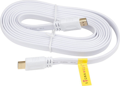 Signaweld High Quality HDTV (M/M) 3 Meter Flat HDMI Cable(Compatible with HDTV, TV, White)
Signaweld High Quality HDTV (M/M) 3 Meter Flat HDMI Cable(Compatible with HDTV, TV, White)
