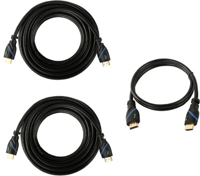 CE Buy 2 15 Feet High Speed HDMI Cable & Get 1.5 Feet HDMI Cable HDMI Cable(Compatible with HDTV, Blu Ray, Set Top Box, Laptop, Black)
CE Buy 2 15 Feet High Speed HDMI Cable & Get 1.5 Feet HDMI Cable HDMI Cable(Compatible with HDTV, Blu Ray, Set Top Box, Laptop, Black)