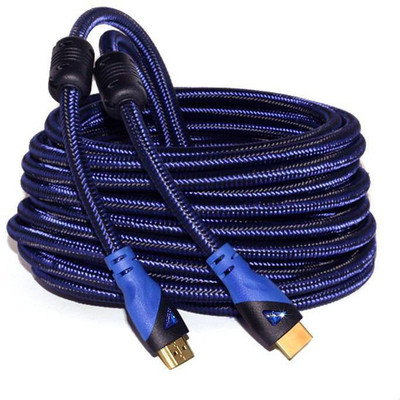Microware HDMI Nylon Breaded 20 Meter HDMI Cable(Compatible with HDMI Output, HDMI Input, Black)
Microware HDMI Nylon Breaded 20 Meter HDMI Cable(Compatible with HDMI Output, HDMI Input, Black)