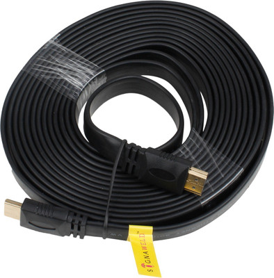 Signaweld High Quality HDTV (M/M) 15 Meter Flat HDMI Cable(Compatible with HDTV, TV, Black, White)
Signaweld High Quality HDTV (M/M) 15 Meter Flat HDMI Cable(Compatible with HDTV, TV, Black, White)