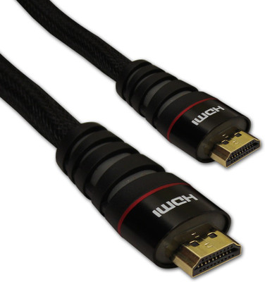 Lucido 15m (49.2ft) HDMI Cable(Compatible with Mobile, Laptop, Tablet, Mp3, Gaming Device, Black)
Lucido 15m (49.2ft) HDMI Cable(Compatible with Mobile, Laptop, Tablet, Mp3, Gaming Device, Black)