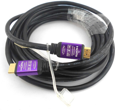 Redeemer 5 Meter HDMI Cable(Compatible with Computer, laptop, TV, Set Top Box, Black)
Redeemer 5 Meter HDMI Cable(Compatible with Computer, laptop, TV, Set Top Box, Black)