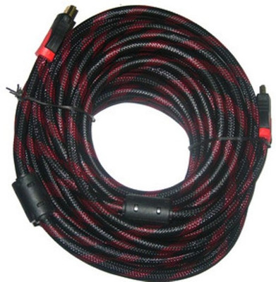 Microware HDMI 1.4v HDMI Cable(Compatible with Mobile, Laptop, Tablet, Mp3, Gaming Device, Red)