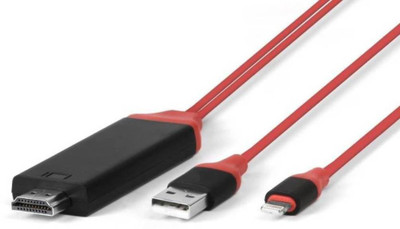 Pinglo HDTV Cable Video Charge 002 HDMI Cable(Compatible with Mobile, Laptop, Tablet, Mp3, Gaming Device, Red, Black), Black;red
Pinglo HDTV Cable Video Charge 002 HDMI Cable(Compatible with Mobile, Laptop, Tablet, Mp3, Gaming Device, Red, Black), Black;red