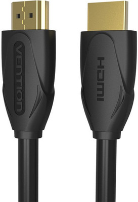 Vention High-Speed HDMI 1.4 Cable Gold Plated - 6 Feet (2 Meter) Supports 1080P, 3D HDMI Cable(Compatible with Mobile, Laptop, Tablet, Mp3, Gaming Device, Black)
Vention High-Speed HDMI 1.4 Cable Gold Plated - 6 Feet (2 Meter) Supports 1080P, 3D HDMI Cable(Compatible with Mobile, Laptop, Tablet, Mp3, Gaming Device, Black)