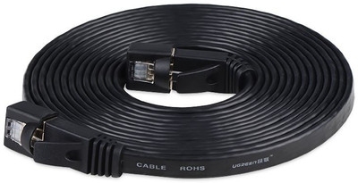 TechGear 25m Cat 7 Ethernet Network Flat Gold Plated LAN Cable(Compatible with hubs, switches, routers, DSL/Cable, Black)
TechGear 25m Cat 7 Ethernet Network Flat Gold Plated LAN Cable(Compatible with hubs, switches, routers, DSL/Cable, Black)