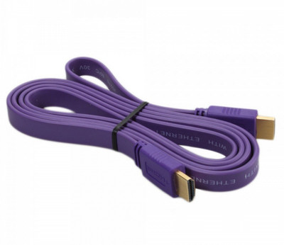 iConnect World Super FLAT HDMI Male to Male Cable TV Lead 1.4V High Speed Ethernet 3D Full HD 1080p 4.5 Foot HDMI Cable(Compatible with HDTV, Purple)
iConnect World Super FLAT HDMI Male to Male Cable TV Lead 1.4V High Speed Ethernet 3D Full HD 1080p 4.5 Foot HDMI Cable(Compatible with HDTV, Purple)
