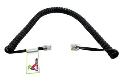Redeemer 6 Feet Spiral RJ11 Telephone to Receiver Patch Cable(Compatible with TELEPHONE, Black)
Redeemer 6 Feet Spiral RJ11 Telephone to Receiver Patch Cable(Compatible with TELEPHONE, Black)